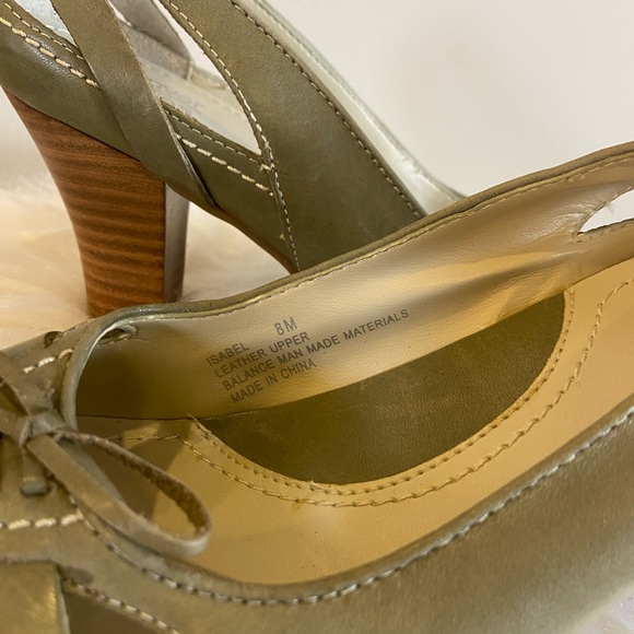 New Denver Hayes green leather heels - Picture 5 of 6
